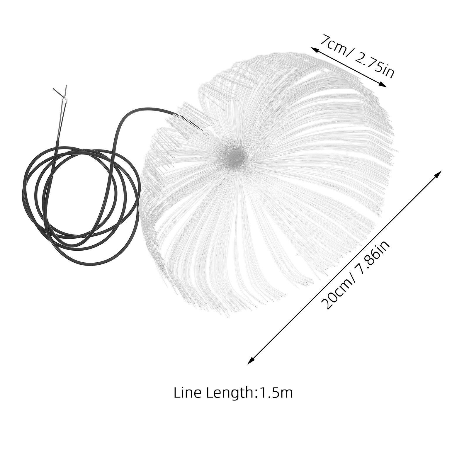 LED Fiber Optic Jellyfish Ceil - Home Bar And Theater avis et prix