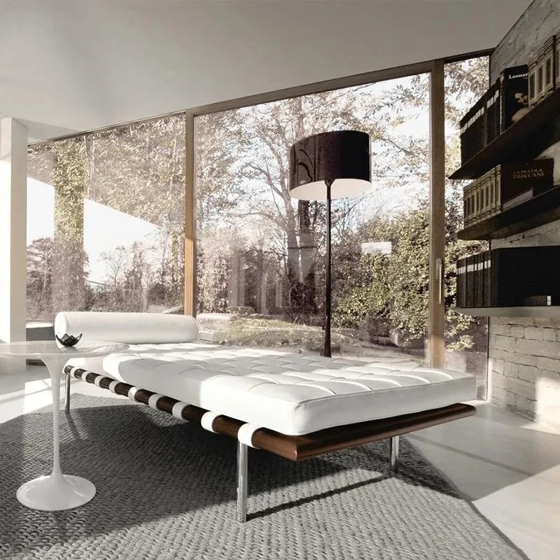 Modern Leather Barcelona Sofa  - Home Barcelona avis et prix