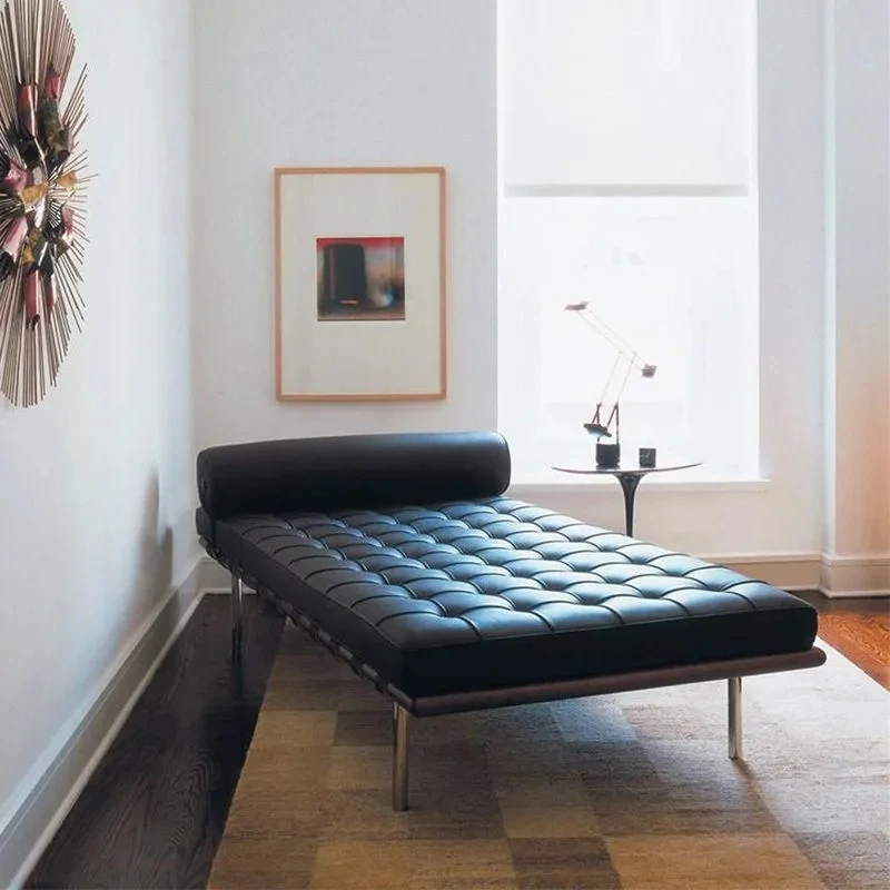 Modern Leather Barcelona Sofa  - Home Barcelona avis et prix
