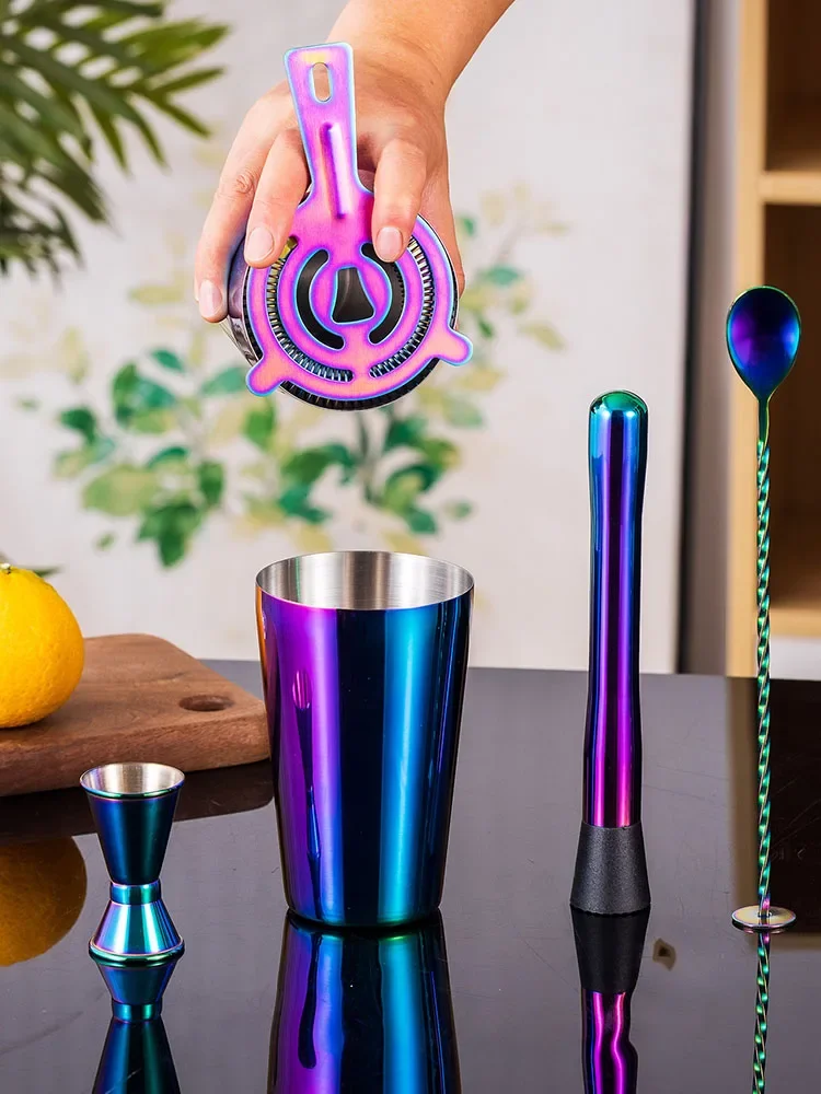 5/7pcs Rainbow Cocktail Shaker - Boston Shaker Set avis et prix