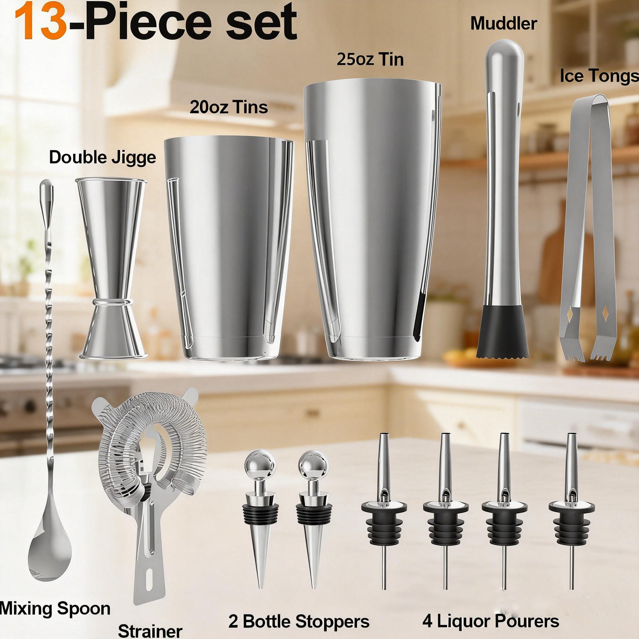 stllCamol Cocktail Shaker Bost - Boston Shaker Set avis et prix