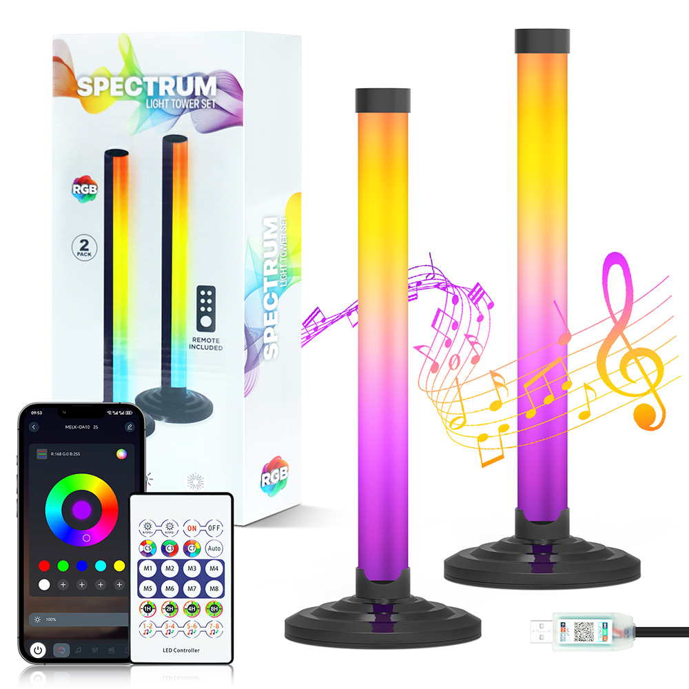 5V Smart LED Corner Floor Lamp - Home Bar And Theater avis et prix