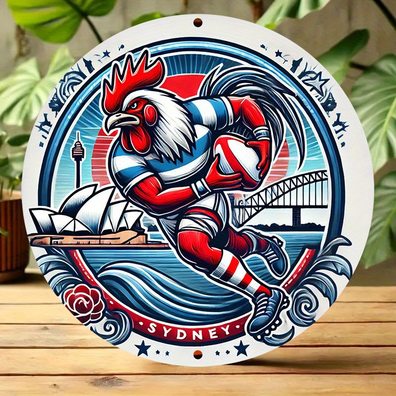 A vibrant Sydney Roosters wall - Home Bar Sydney avis et prix