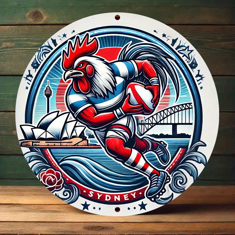 A vibrant Sydney Roosters wall - Home Bar Sydney avis et prix