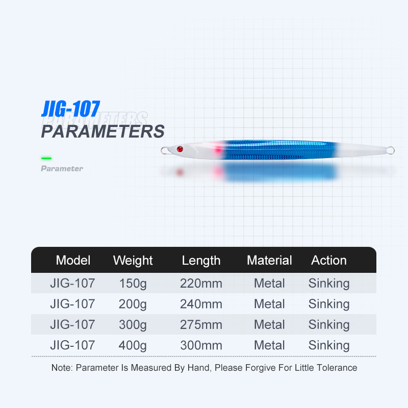 TEASER J107 150G-400G Fast-sin - Jigger Double Sided avis et prix