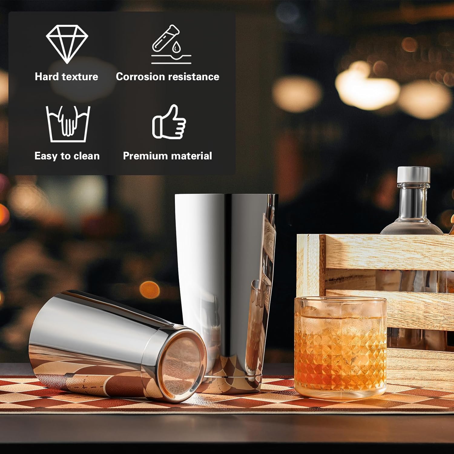 Boston Cocktail Shaker Set, 18 - Boston Shaker Set avis et prix
