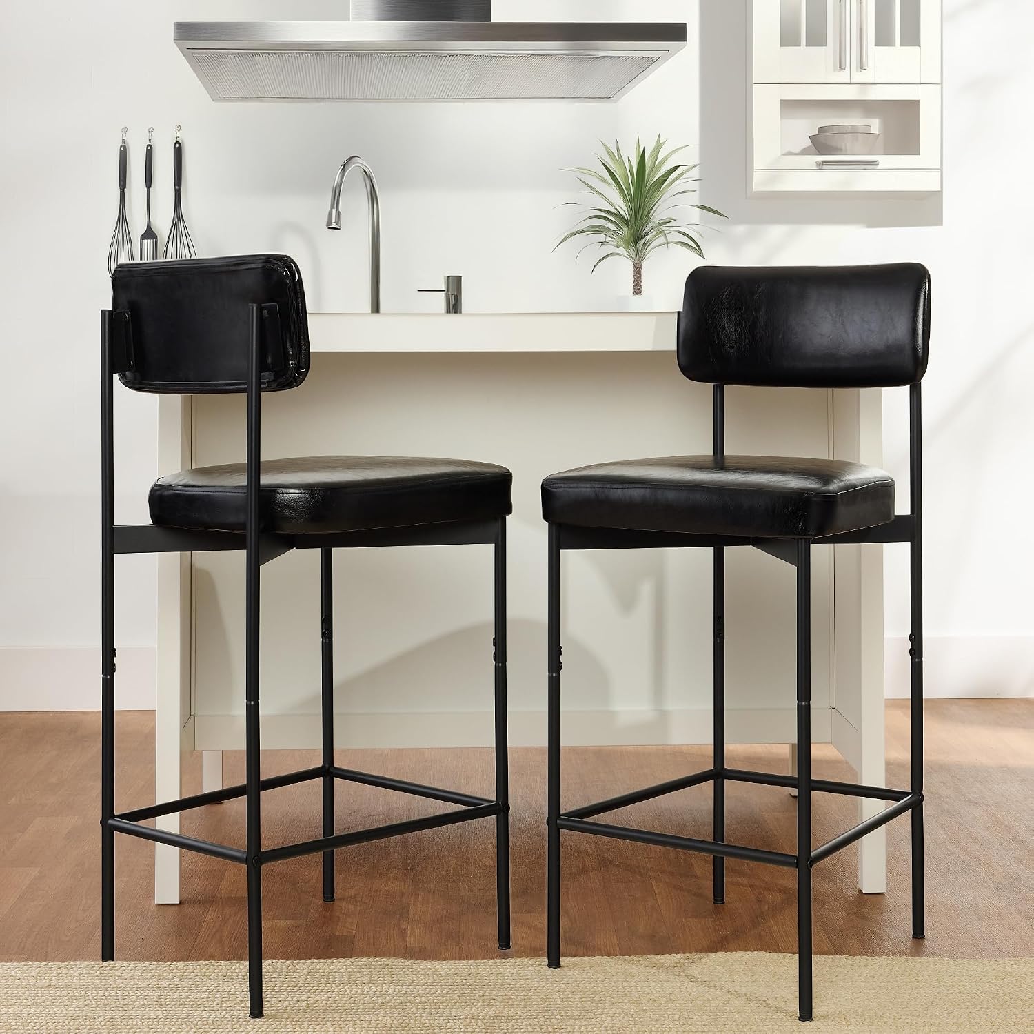 Set of 2, Armless Counter Heig - Home Bar Stools avis et prix