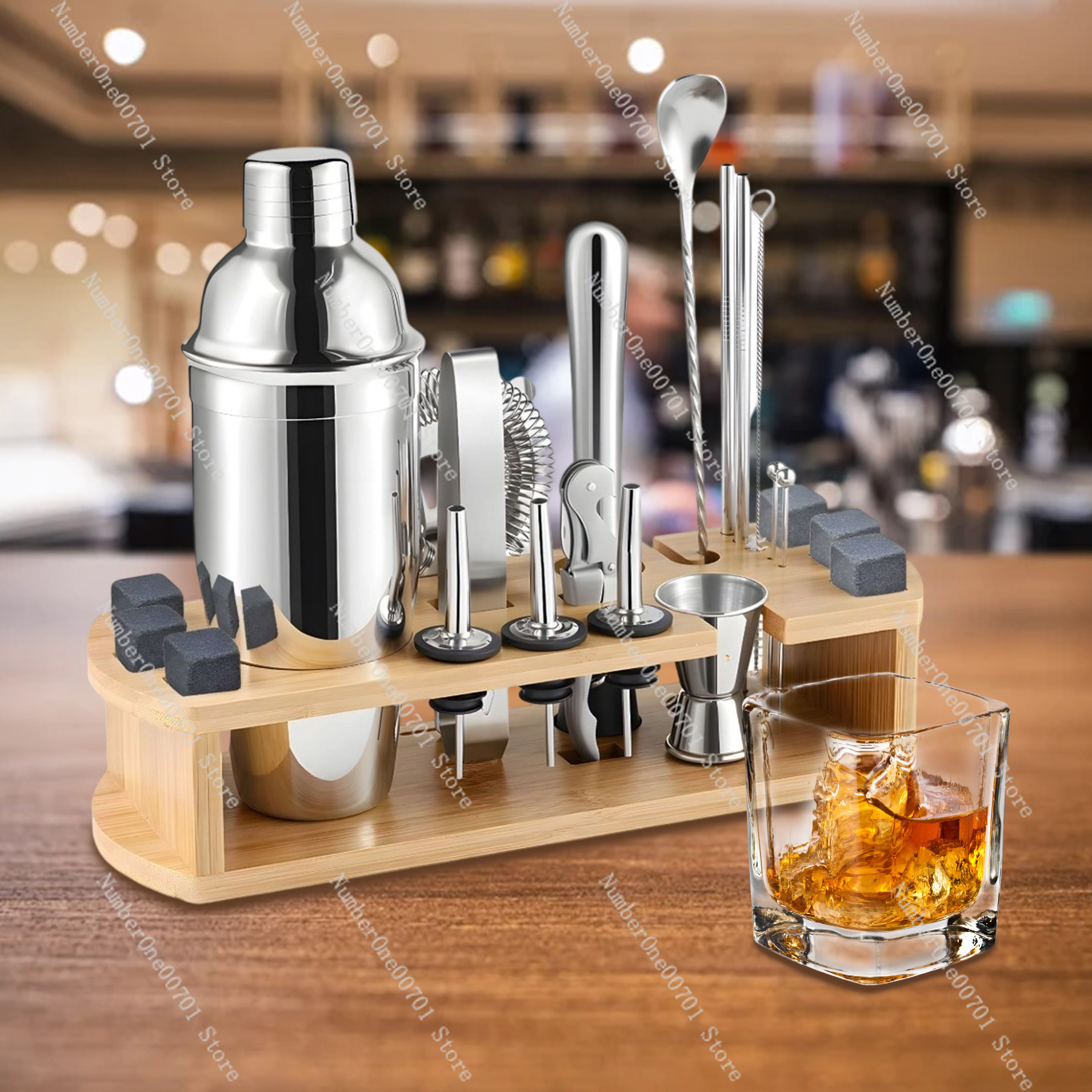 Stainless Steel Cocktail Shake - Boston Shaker Set avis et prix