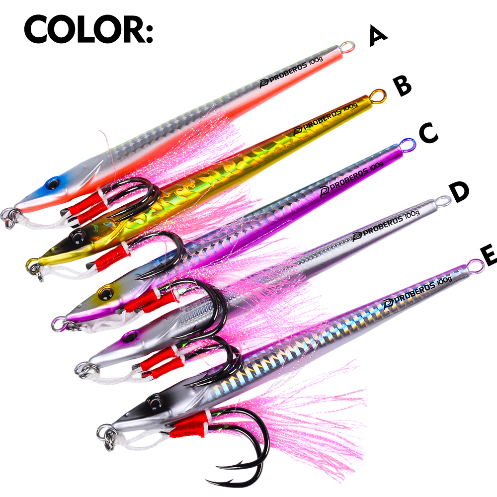 PROBEROS 30-100g Fast Sinking  - Jigger Double Sided avis et prix