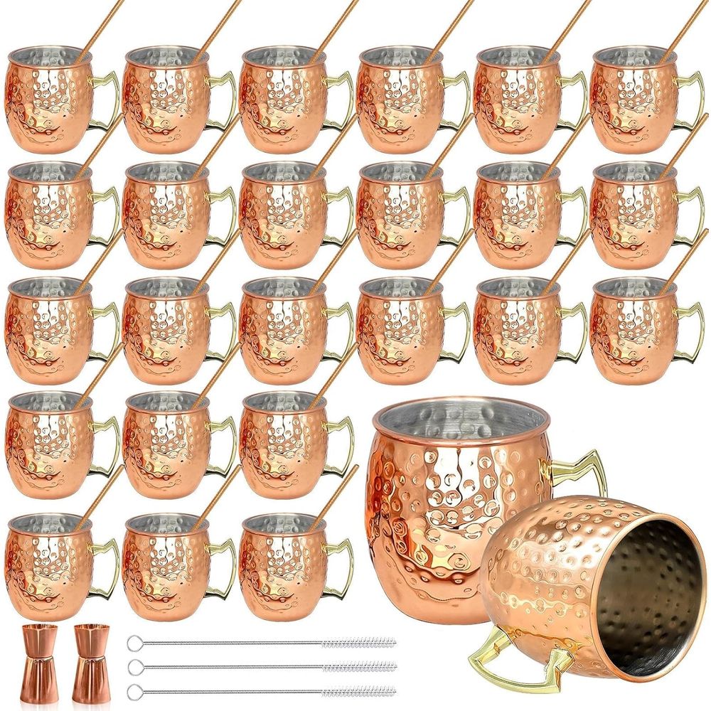 Moscow Mule Copper Mugs- Set o - Mule Copper Mug avis et prix