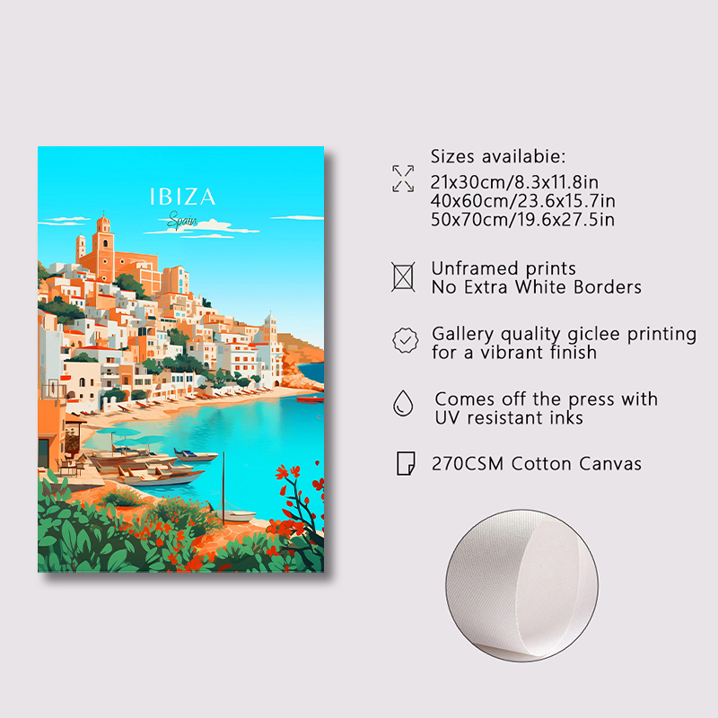 Spain Travel Poster Paris Gran - Home Barcelona avis et prix