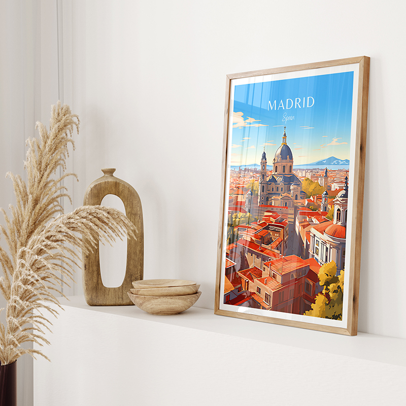 Spain Travel Poster Paris Gran - Home Barcelona avis et prix