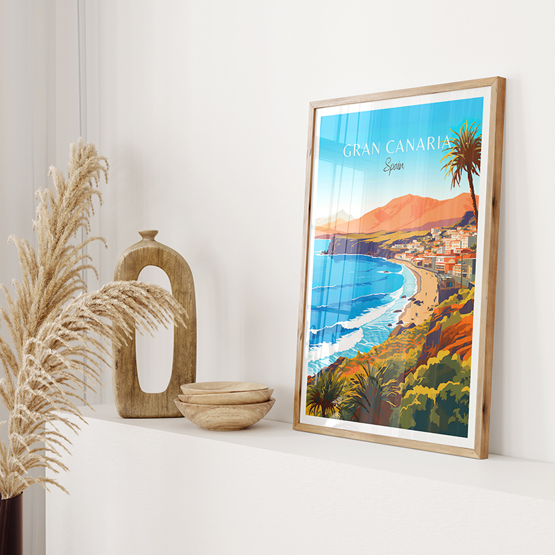 Spain Travel Poster Paris Gran - Home Barcelona avis et prix