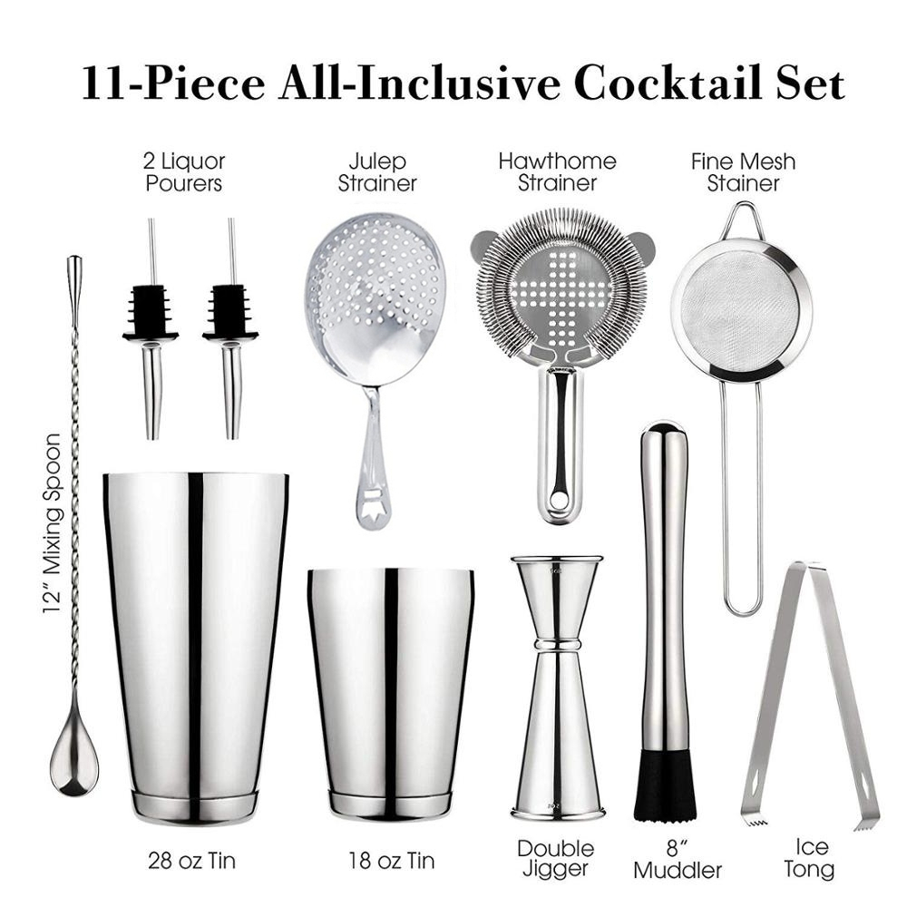 Cocktail Shaker Bar Set: 2 Wei - Boston Shaker Set avis et prix