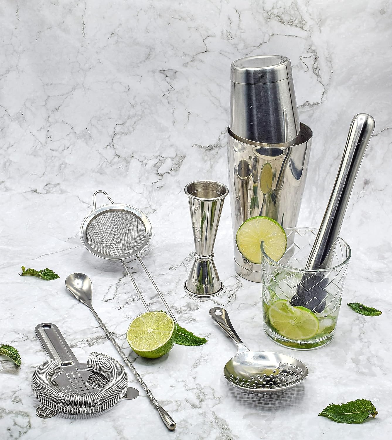 Cocktail Strainer and Shaker S - Boston Shaker Set avis et prix