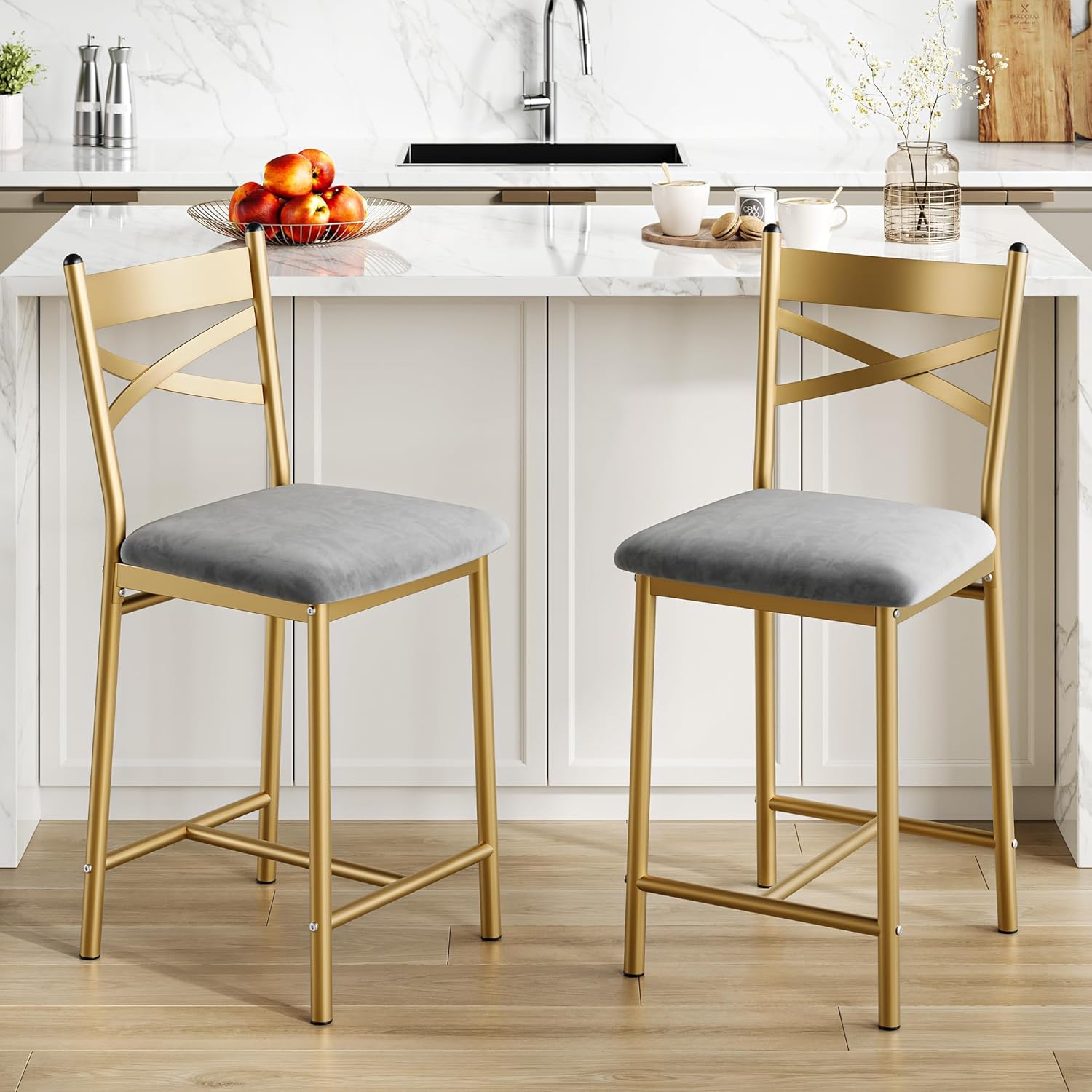 26 Inch Bar Stools Set Of 2, C - Home Bar Stools avis et prix