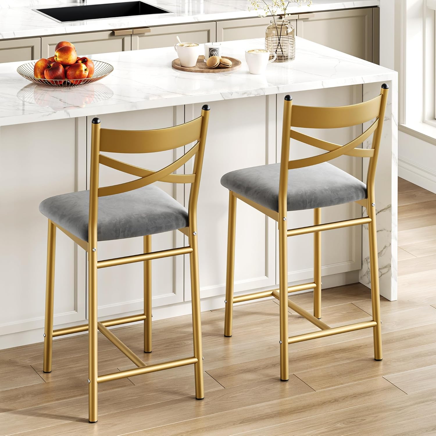 26 Inch Bar Stools Set Of 2, C - Home Bar Stools avis et prix