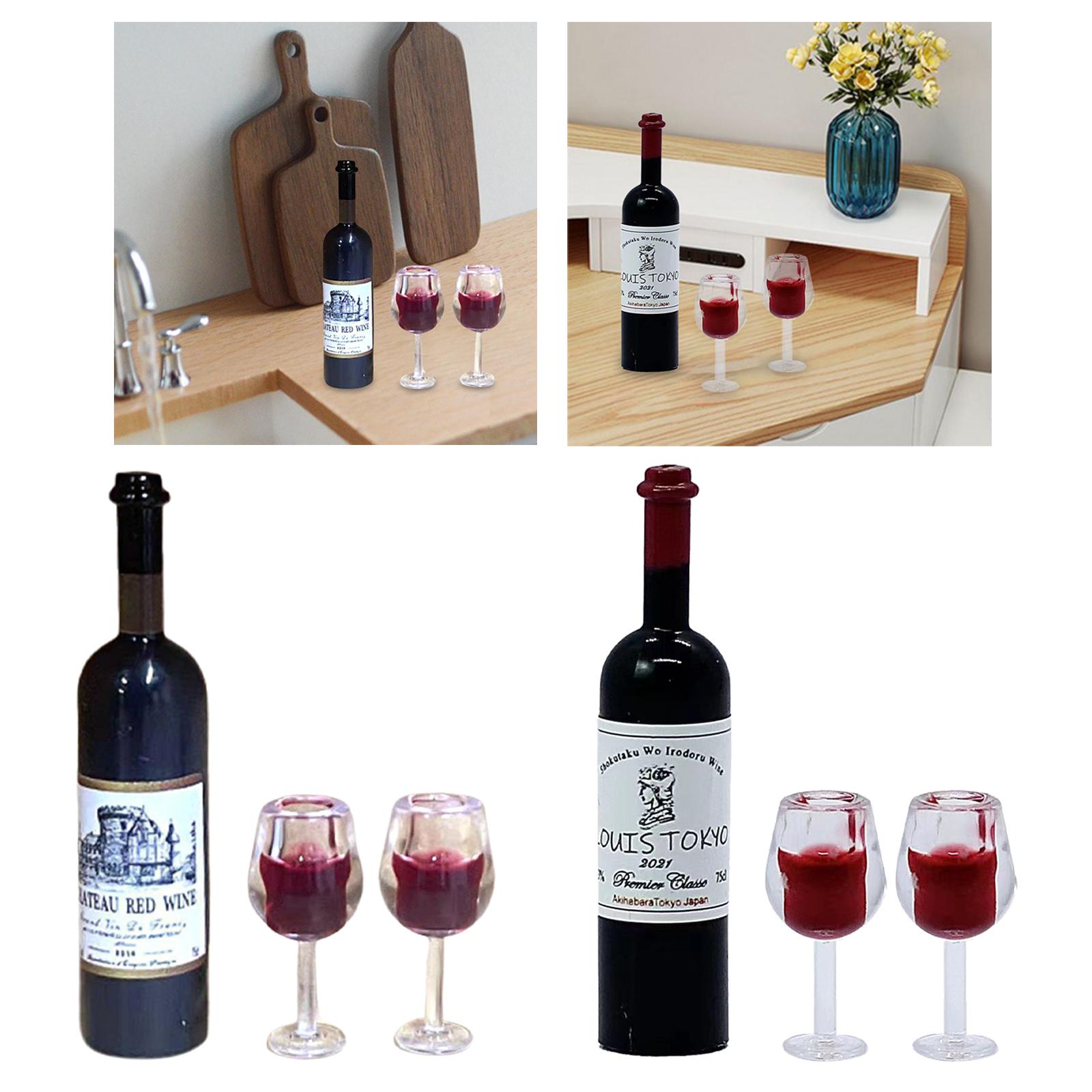 1/12 Scale Dollhouse Wine Bott - Home Bar Supplies avis et prix