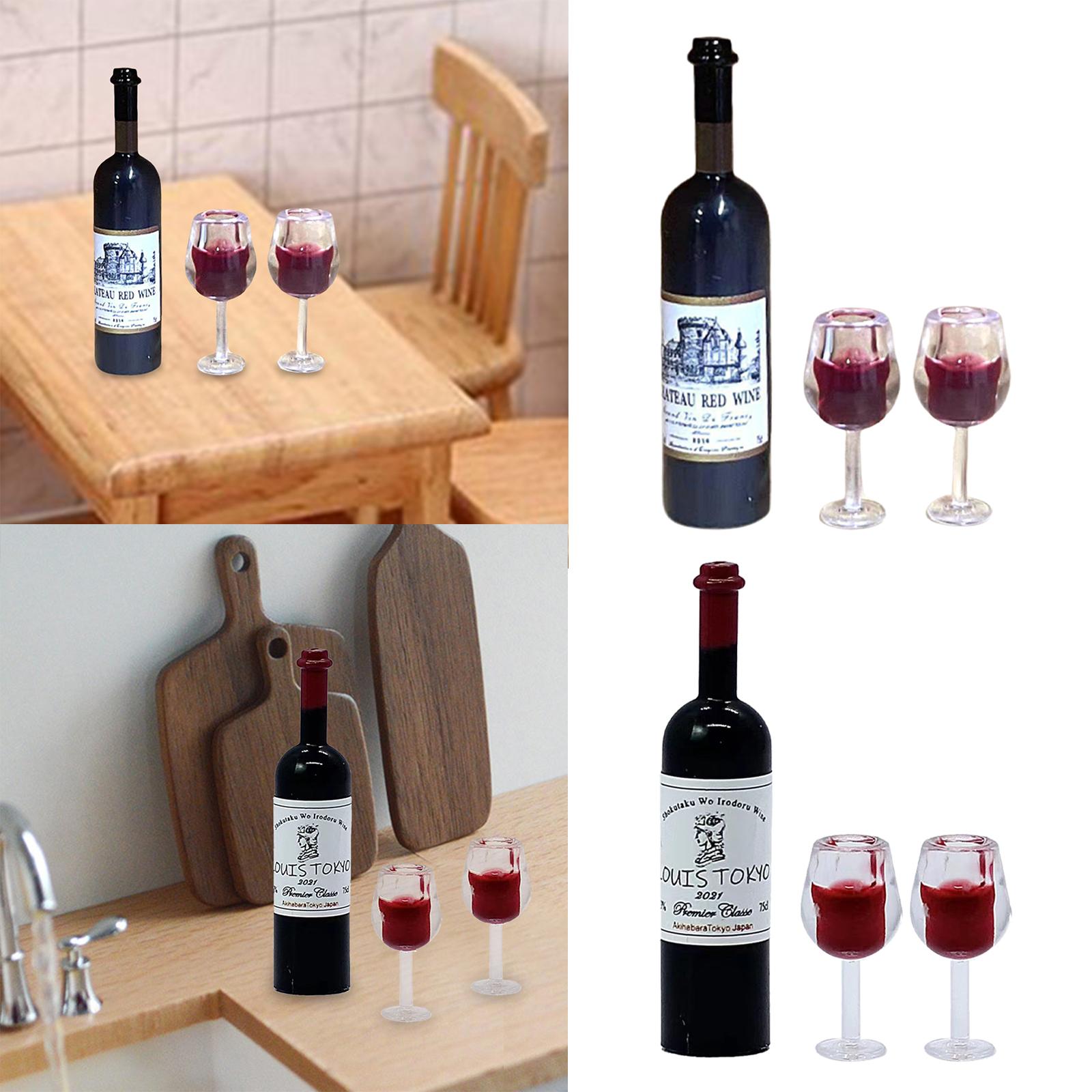1/12 Scale Dollhouse Wine Bott - Home Bar Supplies avis et prix