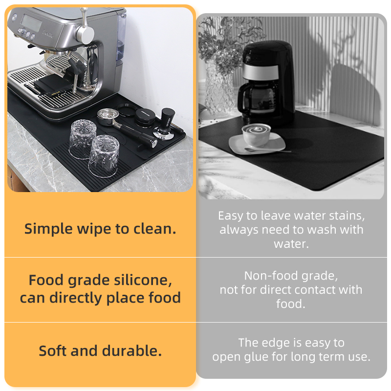 Coffee Tamper Mat Espresso Por - Bar Mat Rubber avis et prix