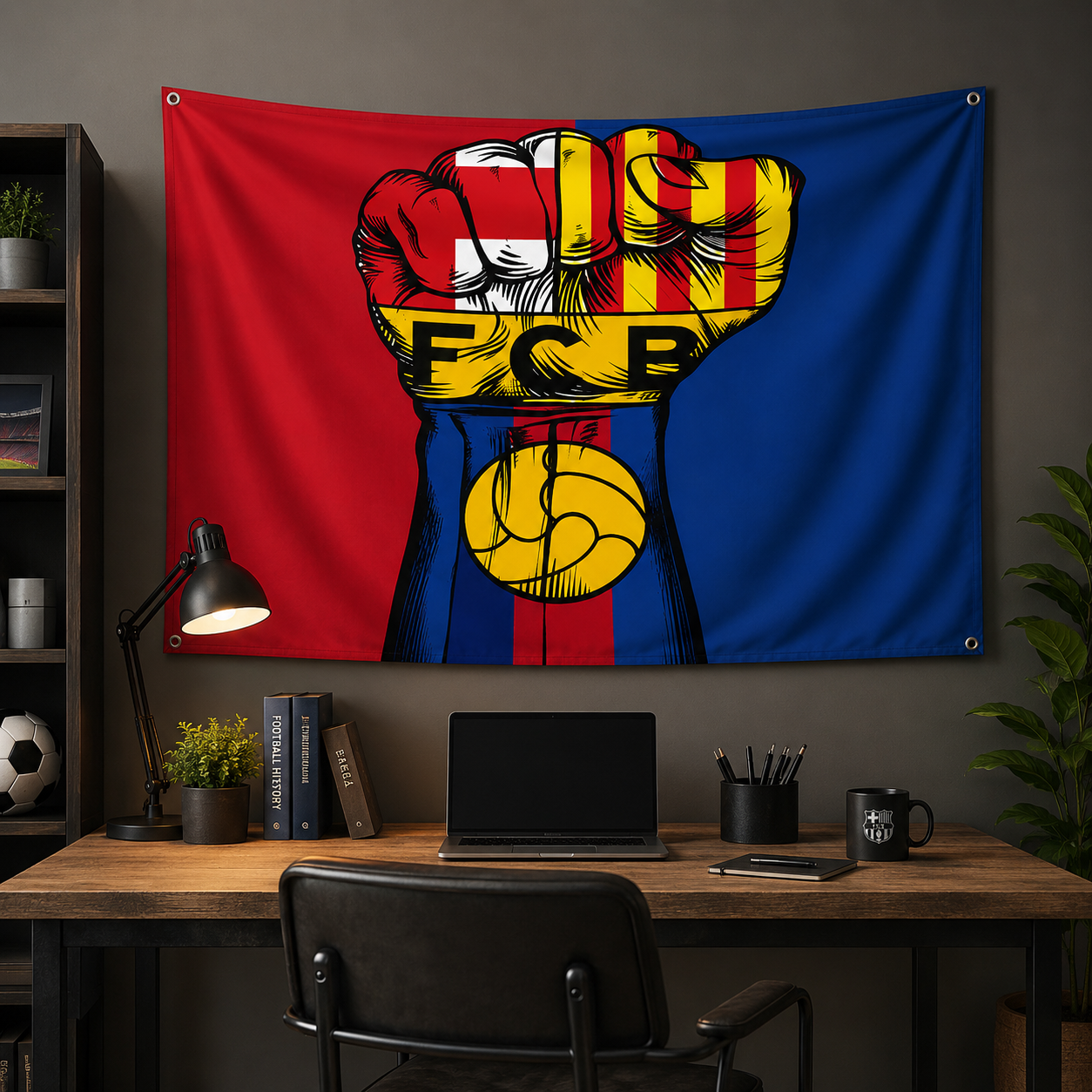 Barcelona Theme Backdrop Tapes - Home Barcelona avis et prix