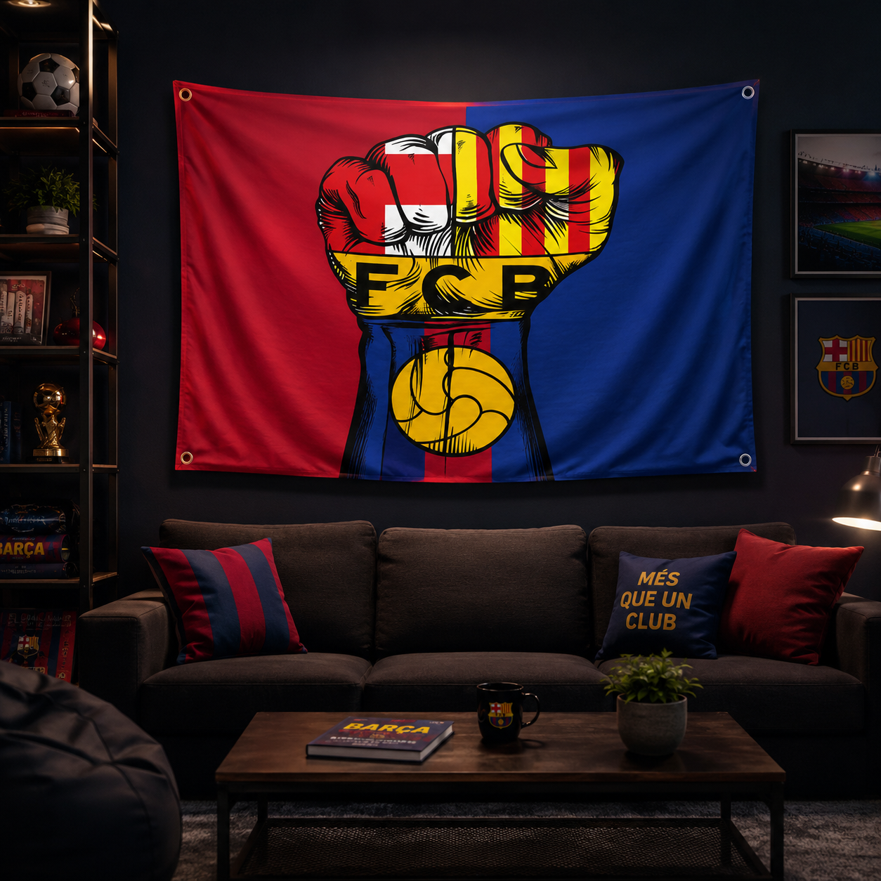 Barcelona Theme Backdrop Tapes - Home Barcelona avis et prix