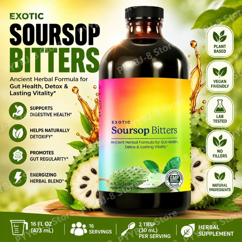 Soursop Bitters Drops Liquid 4 - Bitters Bottle Set avis et prix
