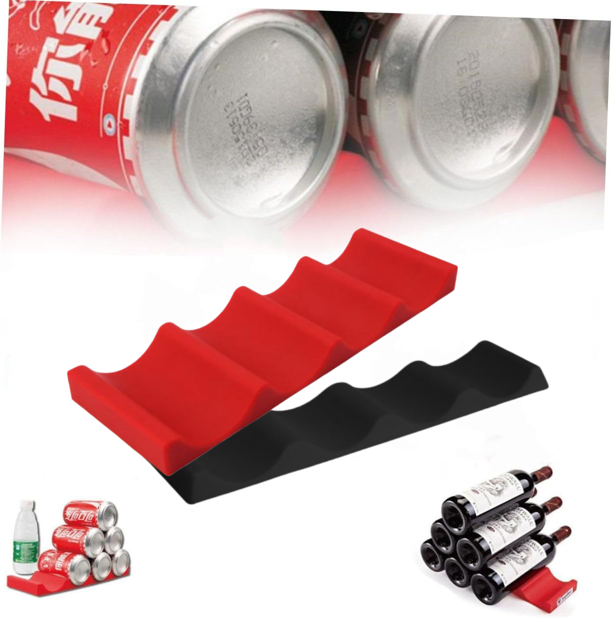 Bottle Stacker Rack Silicone F - Home Bar And Fridge avis et prix