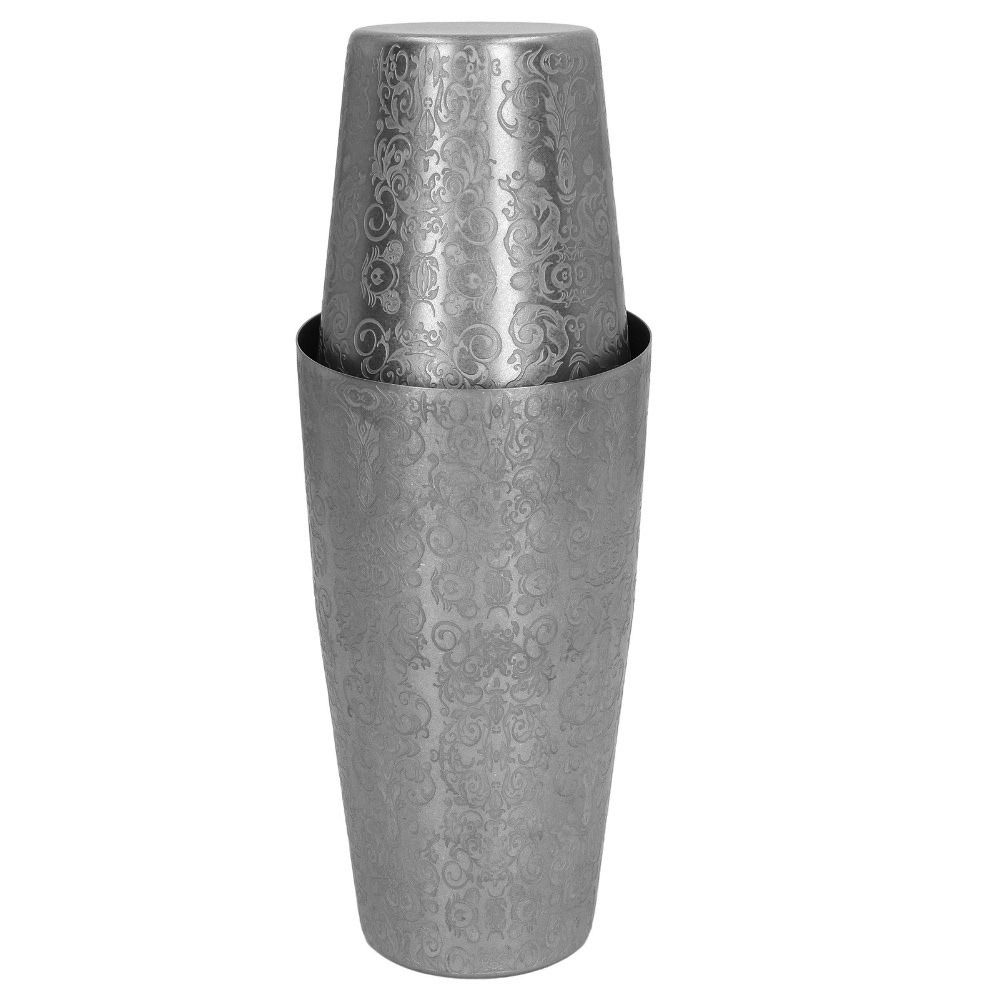 2 Piece Set Etched Pattern Bos - Boston Shaker Set avis et prix