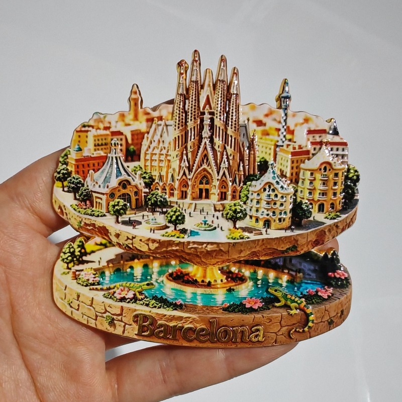 Spain Metal Fridge Magnets Bar - Home Barcelona avis et prix