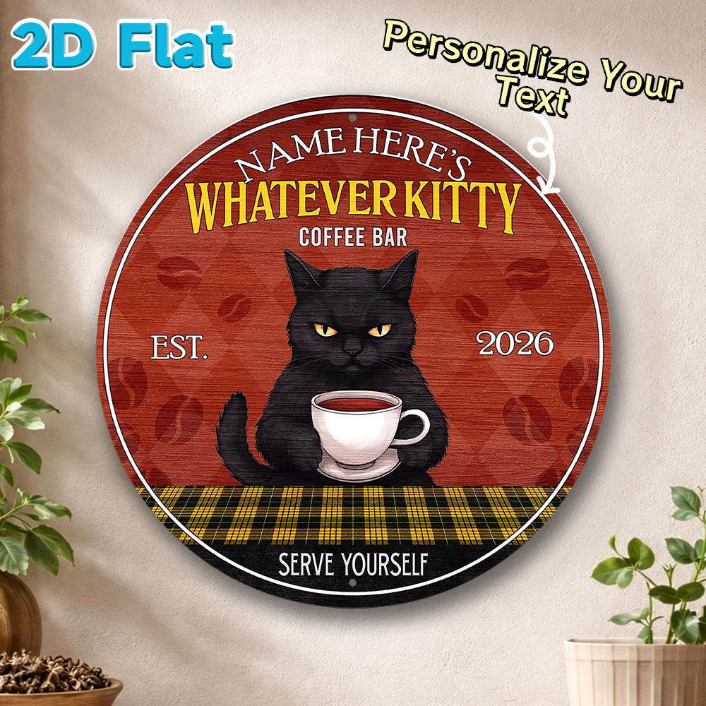 Custom Name & Year Coffee Bar  - Home Bar And Coffee avis et prix