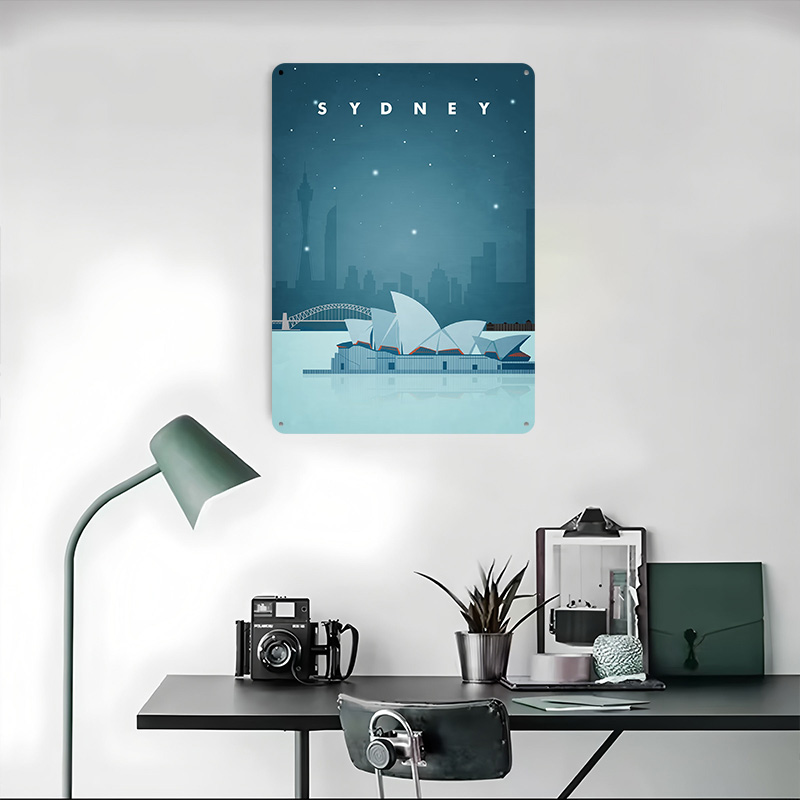 Sydney Travel Poster Customize - Home Bar Sydney avis et prix