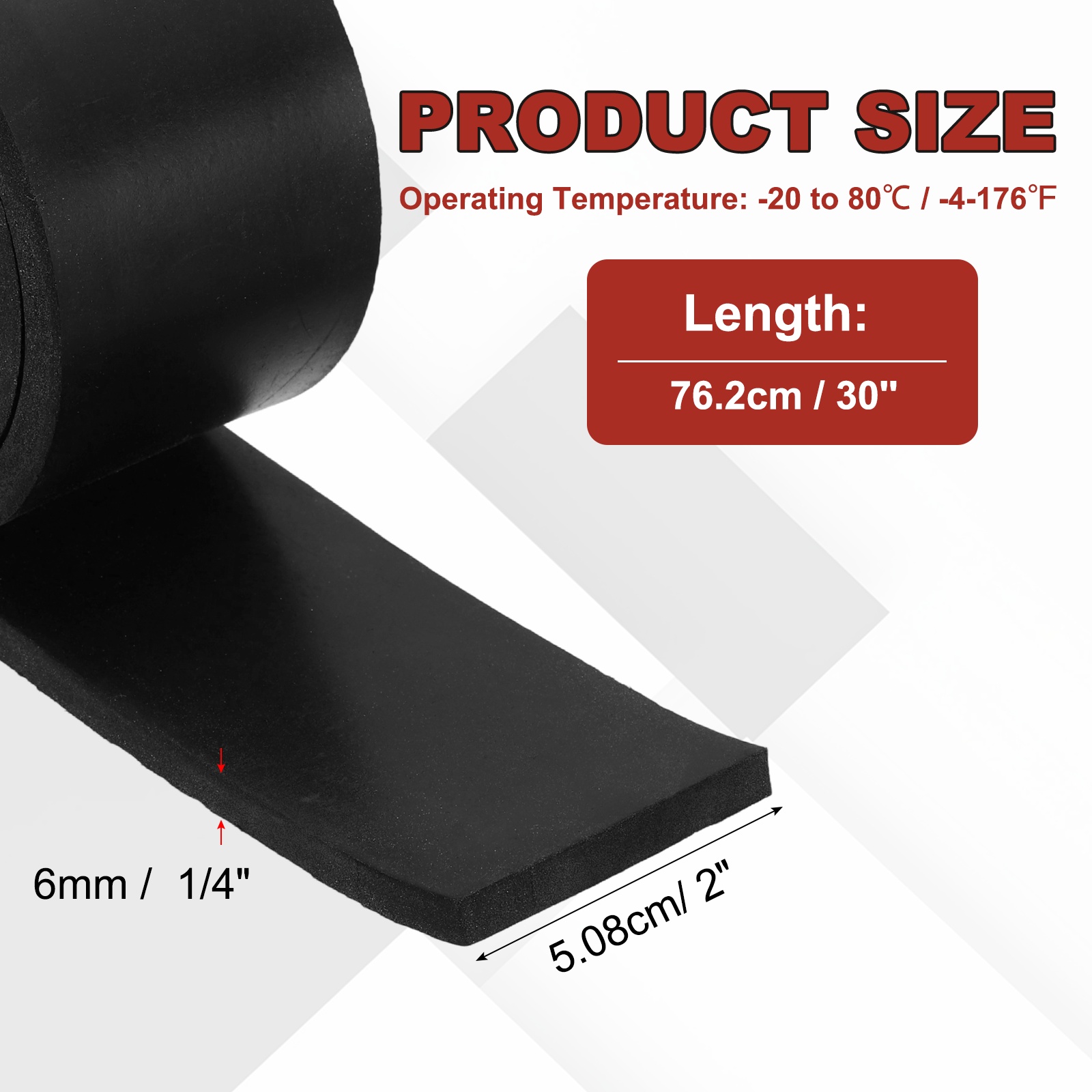 Neoprene Rubber Strips Solid R - Bar Mat Rubber avis et prix