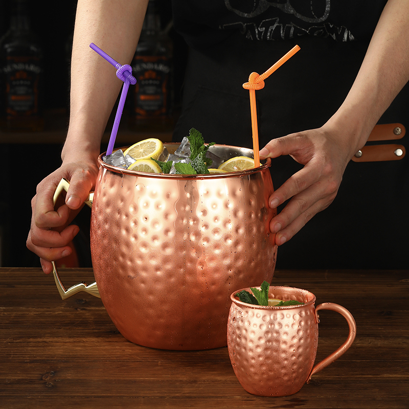 Giant Hammered Moscow Mule Mug - Mule Copper Mug avis et prix