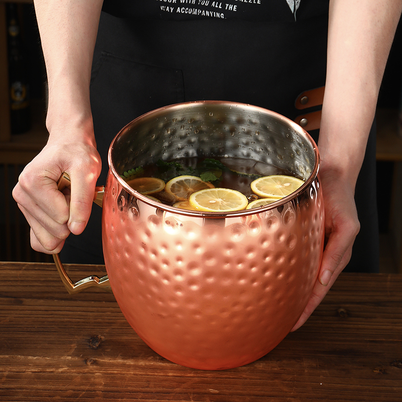 Giant Hammered Moscow Mule Mug - Mule Copper Mug avis et prix