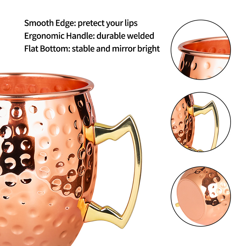 Moscow Mule Stainless Steel Mu - Mule Copper Mug avis et prix
